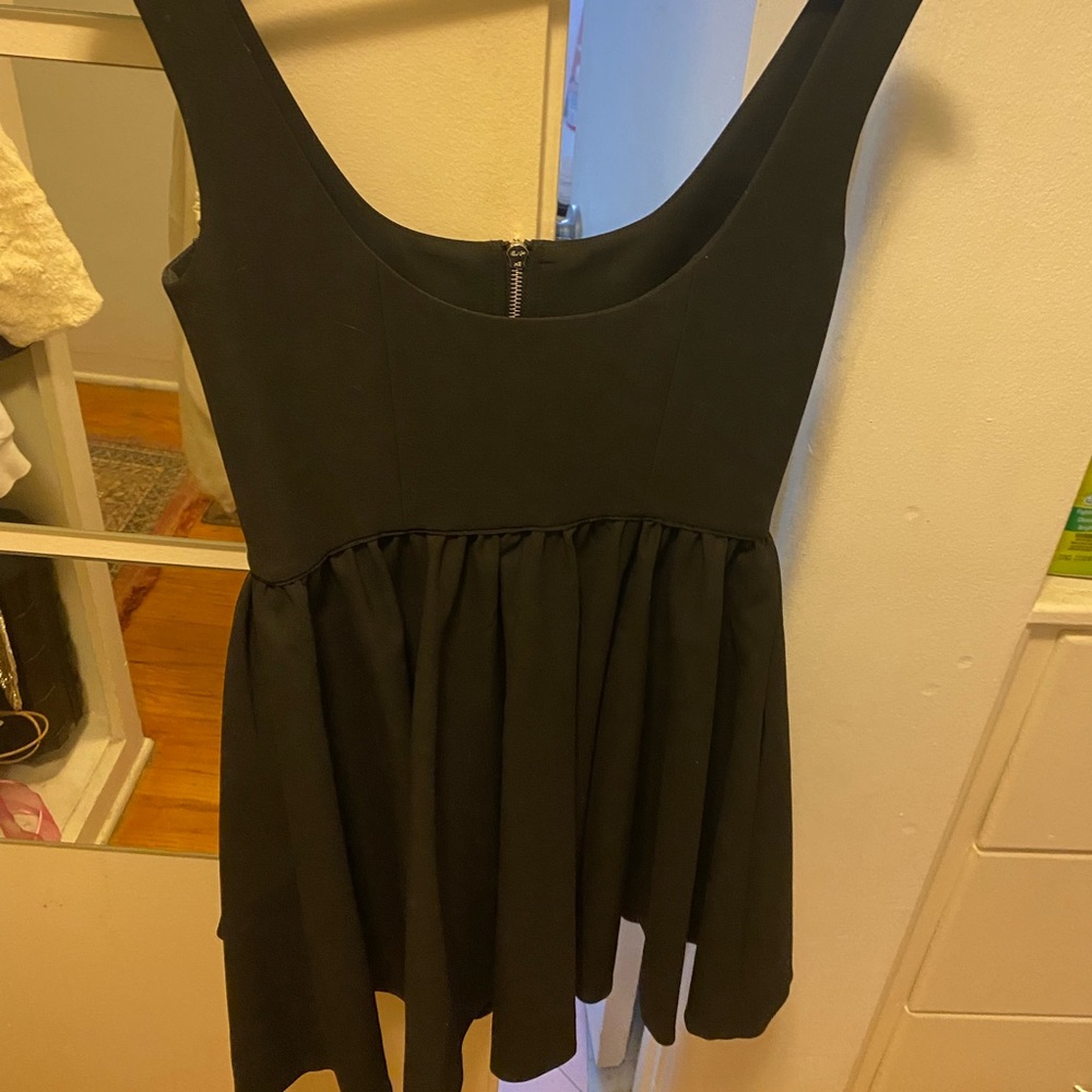 Elizabeth and James skater dress with zipper front